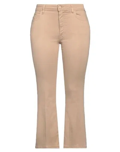 Jacob Cohёn Woman Jeans Sand Size 32 Lyocell, Cotton, Polyester, Elastane In Beige