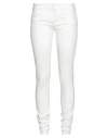 Jacob Cohёn Woman Jeans White Size 26 Cotton, Modal, Lyocell, Polyurethane In White