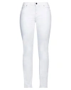 Jacob Cohёn Woman Jeans White Size 26 Cotton, Polyester, Elastane