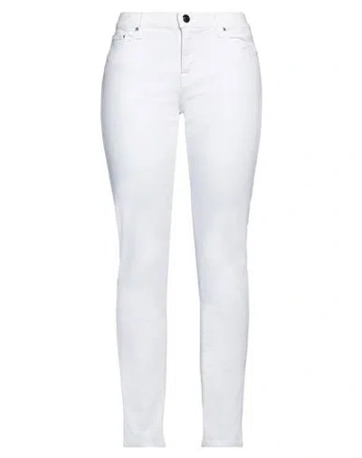 Jacob Cohёn Woman Jeans White Size 26 Cotton, Polyester, Elastane