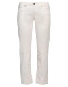Jacob Cohёn Denim Cropped In White