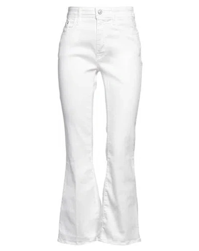 Jacob Cohёn Woman Jeans White Size 27 Lyocell, Cotton, Polyester, Elastane