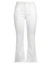 Jacob Cohёn Woman Jeans White Size 32 Lyocell, Cotton, Polyester, Elastane In White