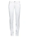 Jacob Cohёn Woman Jeans White Size 29 Cotton, Elastane In White