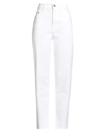 Jacob Cohёn Woman Jeans White Size 29 Cotton, Elastomultiester, Elastane