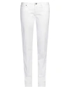 Jacob Cohёn Woman Jeans White Size 31 Cotton, Elastane