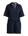 Jacob Cohёn Woman Jumpsuit Blue Size 4 Cotton, Viscose, Polyester, Elastane In Blue