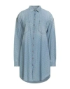 Jacob Cohёn Woman Mini Dress Light Blue Size S Cotton