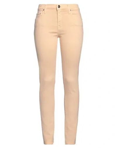 Jacob Cohёn Woman Pants Apricot Size 29 Lyocell, Cotton, Polyester, Elastane In Orange