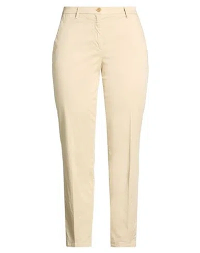 Jacob Cohёn Woman Pants Beige Size 12 Cotton, Elastane In Neutral