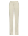 Shop Jacob Cohёn Woman Pants Beige Size 12 Linen, Lyocell, Elastane