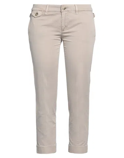 Jacob Cohёn Cropped Pants In Beige