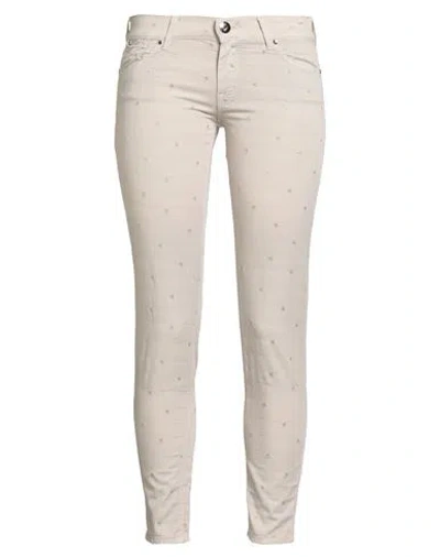 Jacob Cohёn Woman Pants Beige Size 27 Cotton, Polyester, Elastane In Neutral