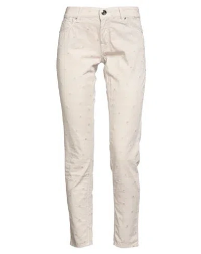 Jacob Cohёn Woman Pants Beige Size 27 Cotton, Polyester, Elastane In Sand