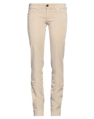 Jacob Cohёn Woman Pants Beige Size 28 Cotton, Elastane