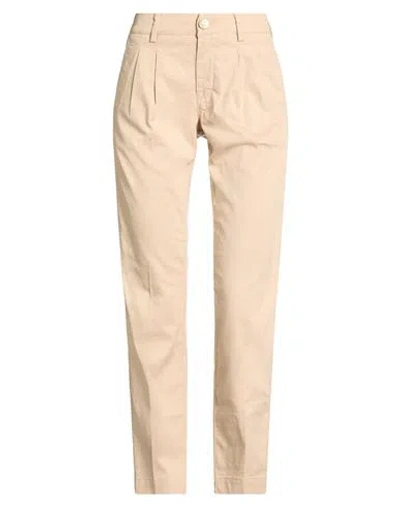 Jacob Cohёn Woman Pants Beige Size 28 Cotton, Elastane In Neutral