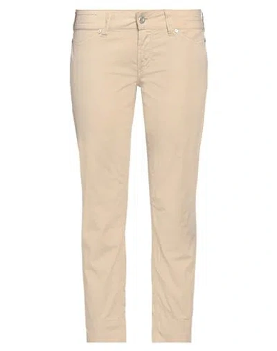 Jacob Cohёn Woman Pants Beige Size 30 Cotton, Elastane In Neutral