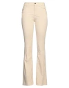 Jacob Cohёn Woman Pants Beige Size 30 Cotton, Lyocell, Elastane, Polyester
