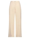 Jacob Cohёn Woman Pants Beige Size 8 Cotton, Viscose, Virgin Wool, Polyester In Beige