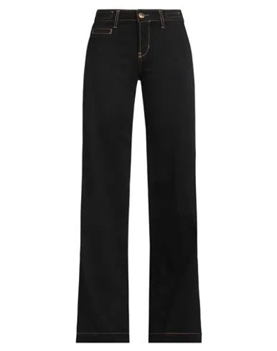 Jacob Cohёn Woman Pants Black Size 27 Cotton, Polyester