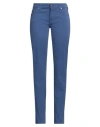 Jacob Cohёn Woman Pants Blue Size 31 Cotton, Elastane In Blue