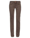 Jacob Cohёn Woman Pants Brown Size 26 Cotton, Elastane In Brown