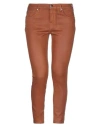 Jacob Cohёn Cropped Pants In Brown