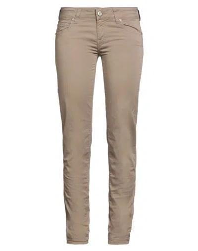 Jacob Cohёn Woman Pants Camel Size 27 Cotton, Elastane In Neutral
