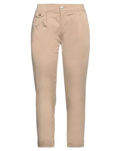 Jacob Cohёn Woman Pants Purple Size 32 Cotton, Elastane In Beige