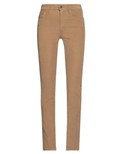 Jacob Cohёn Woman Pants Camel Size 29 Cotton, Lyocell, Elastane In Brown
