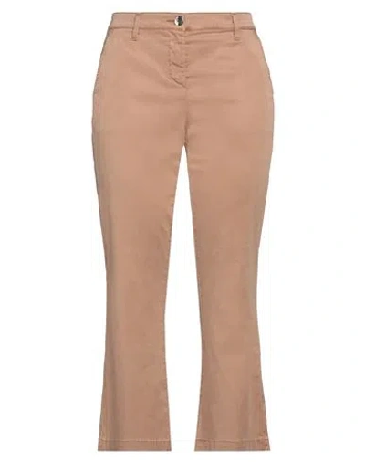 Jacob Cohёn Woman Pants Camel Size 29 Lyocell, Cotton, Elastane In Beige