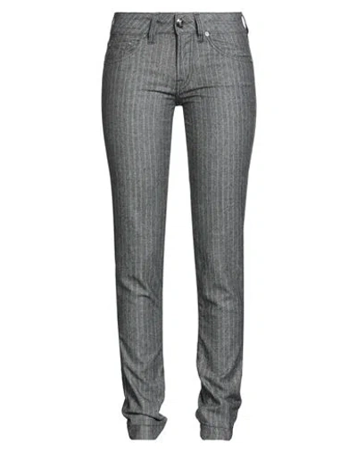 Jacob Cohёn Woman Pants Charcoal Size 27 Virgin Wool, Polyester, Viscose, Polyamide, Elastane In Gray