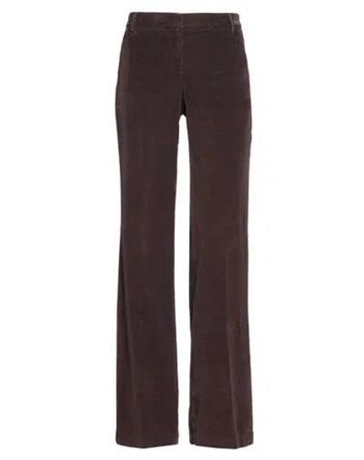 Jacob Cohёn Woman Pants Chocolate Brown Size 2 Cotton, Lyocell, Elastane