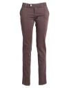 Jacob Cohёn Woman Pants Chocolate Brown Size 26 Cotton, Elastane