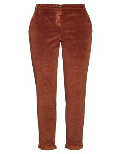 Jacob Cohёn Woman Pants Chocolate Brown Size 32 Viscose, Cotton, Elastane
