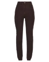 Jacob Cohёn Woman Pants Chocolate Brown Size 29 Cotton, Lyocell, Elastane, Polyester