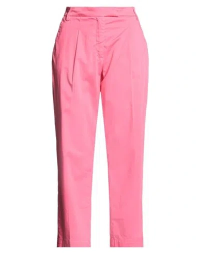 Jacob Cohёn Woman Pants Coral Size 10 Cotton, Elastane In Pink