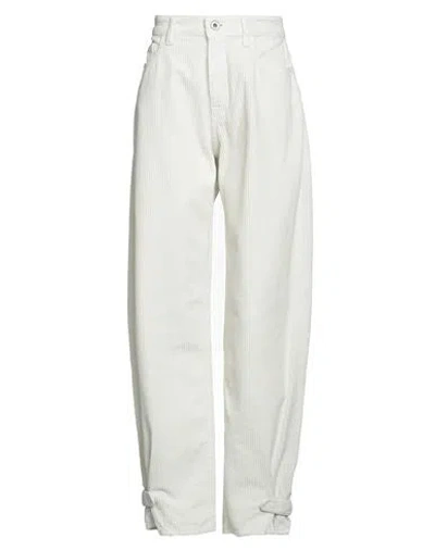 Jacob Cohёn Woman Pants Cream Size 29 Cotton In White