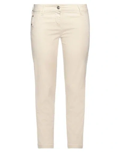 Jacob Cohёn Woman Pants Cream Size 31 Lyocell, Cotton, Elastane In White