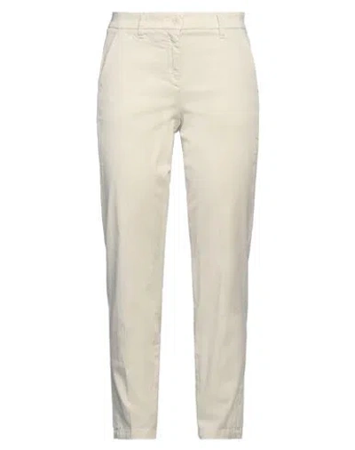 Jacob Cohёn Woman Pants Cream Size 6 Lyocell, Cotton, Elastane, Polyester In White
