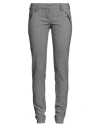 Jacob Cohёn Woman Pants Dark Brown Size 27 Cotton, Virgin Wool, Polyamide, Elastane In Gray