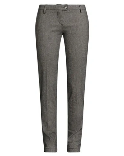 Jacob Cohёn Woman Pants Dark Brown Size 27 Cotton, Virgin Wool, Polyamide, Elastane In Gray