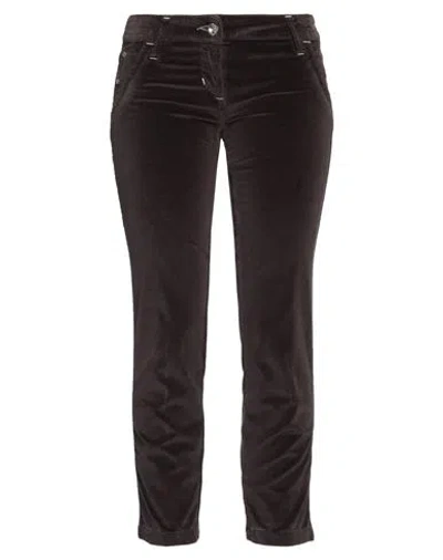 Jacob Cohёn Woman Pants Dark Brown Size 28 Cotton, Elastane