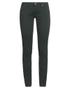 Jacob Cohёn Woman Pants Dark Green Size 27 Cotton, Polyamide, Elastane In Green