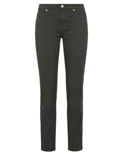 Jacob Cohёn Woman Pants Dark Green Size 28 Cotton, Elastane