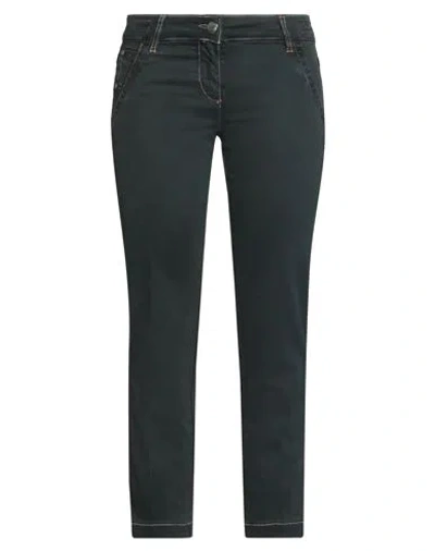 Jacob Cohёn Woman Pants Dark Green Size 29 Cotton, Elastane
