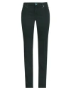 Jacob Cohёn Woman Pants Dark Green Size 30 Cotton, Elastane In Green