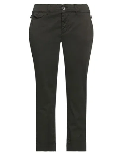 Jacob Cohёn Woman Pants Dark Green Size 30 Cotton, Elastane