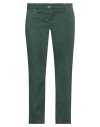 Jacob Cohёn Woman Pants Dark Green Size 30 Cotton, Elastane