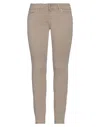 Jacob Cohёn Woman Pants Taupe Size 26 Cotton, Elastane In Grey
